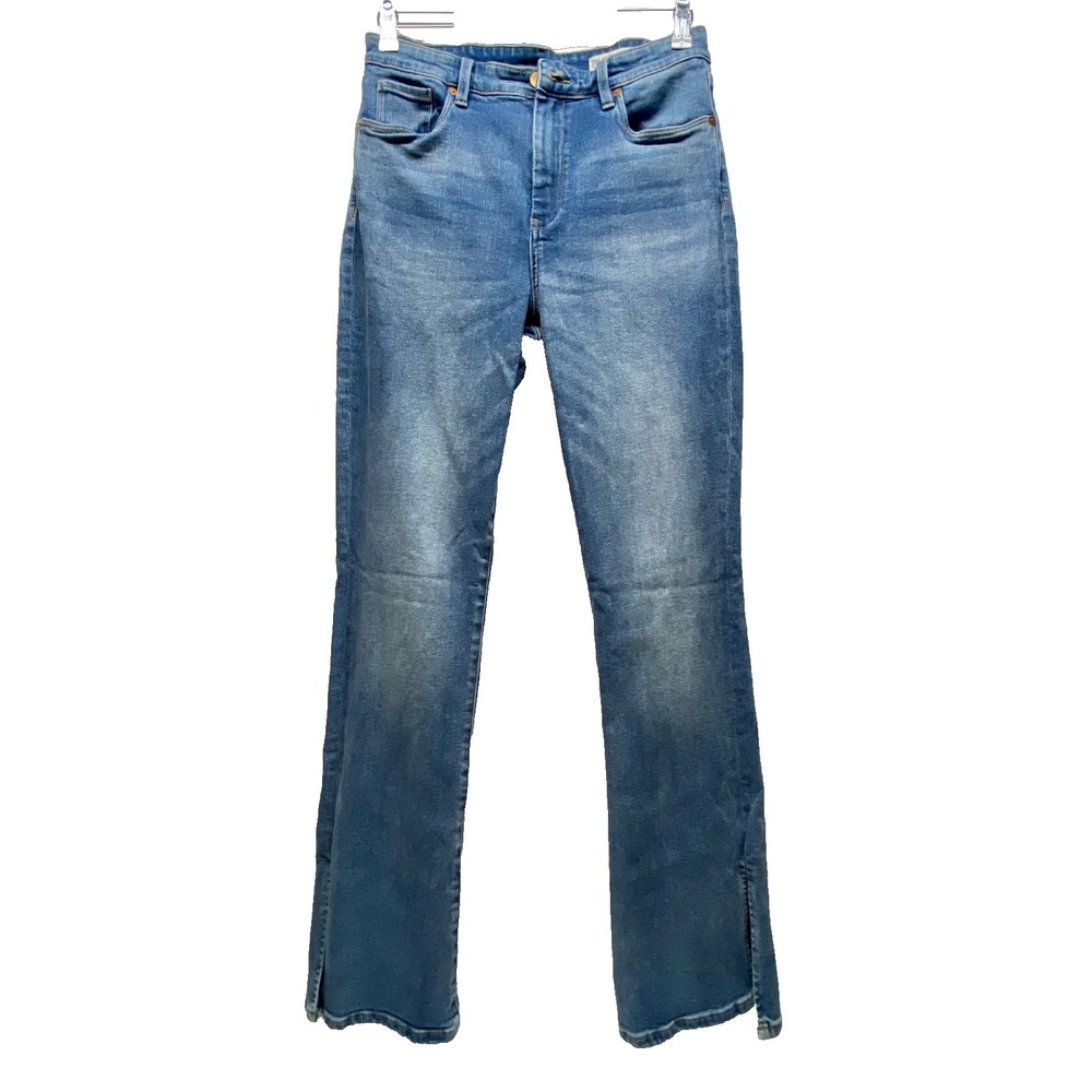 BLANKNYC The Hoyt Jeans Women's 30x32 Blue Jean‎ High Rise Mini Flare Denim EUC